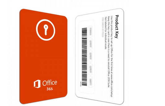 Codice Product Key di Office 365