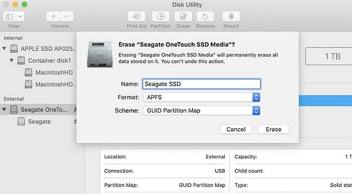 Mac OS APFS