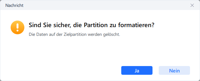 Paritition formatieren -4
