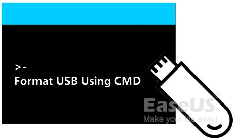 formattare usb con cmd