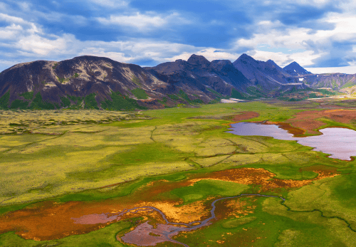 Thingvellir-Lakes and mountains